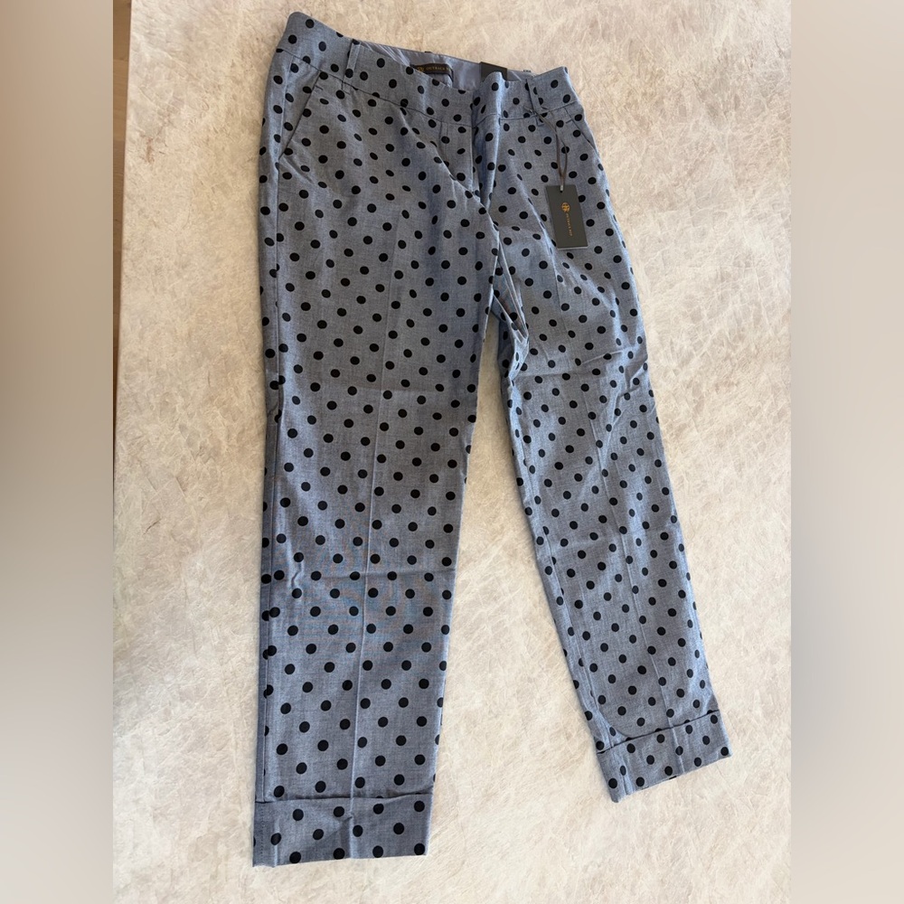 The Limited Women’s Polka Dot Capri Pants, “Drew” fit, SZ 8, NWT